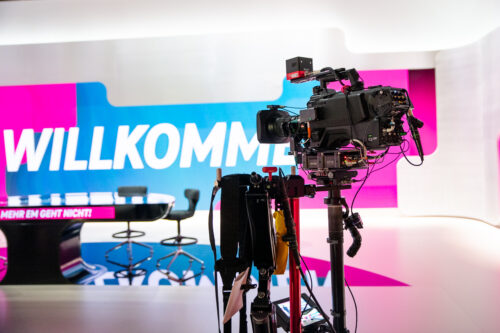Eröffnung des EM Studios von magenta TV Portfoliovorschau