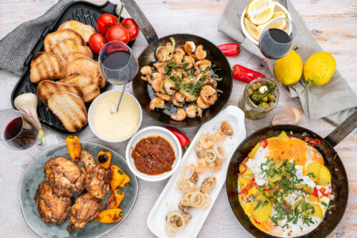 Rezeptbilder spanische Tappas. Portfoliovorschau