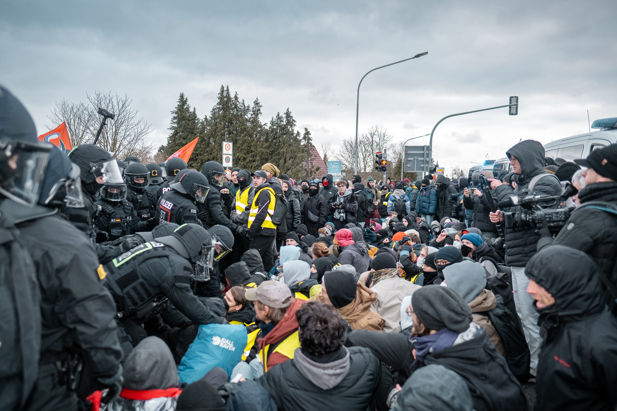 Polizeieinsatz gegen Demonstranten 3